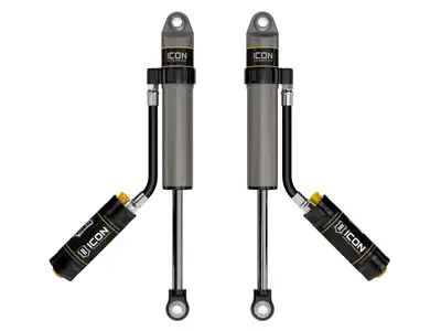 ICON Vehicle Dynamics ICON 1997-2023 Nissan Patrol Y61, 2" Lift, Rear, V.S. 2.5 Aluminum Series Shock Absorbers, Remote Reservoir w/ CDCV, Pair