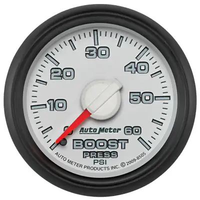 AutoMeter Gauge, Boost, 2 1/16", 60psi, Mechanical, Ram Gen 3 Factory Match