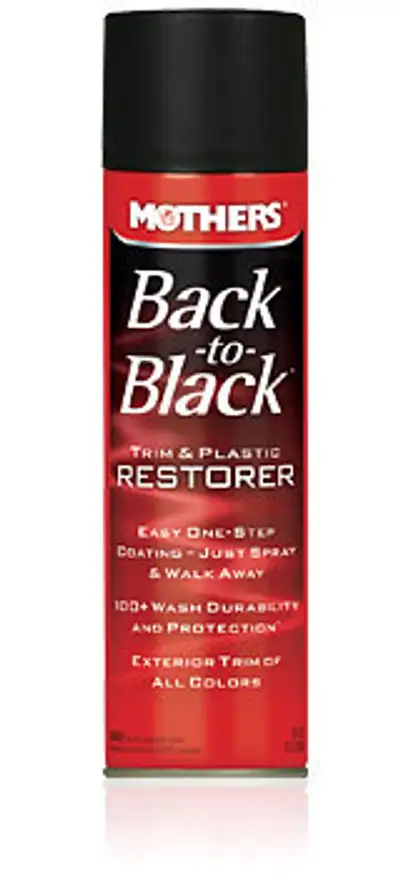 Mothers Back To Black Restorer 10oz. Aerosol