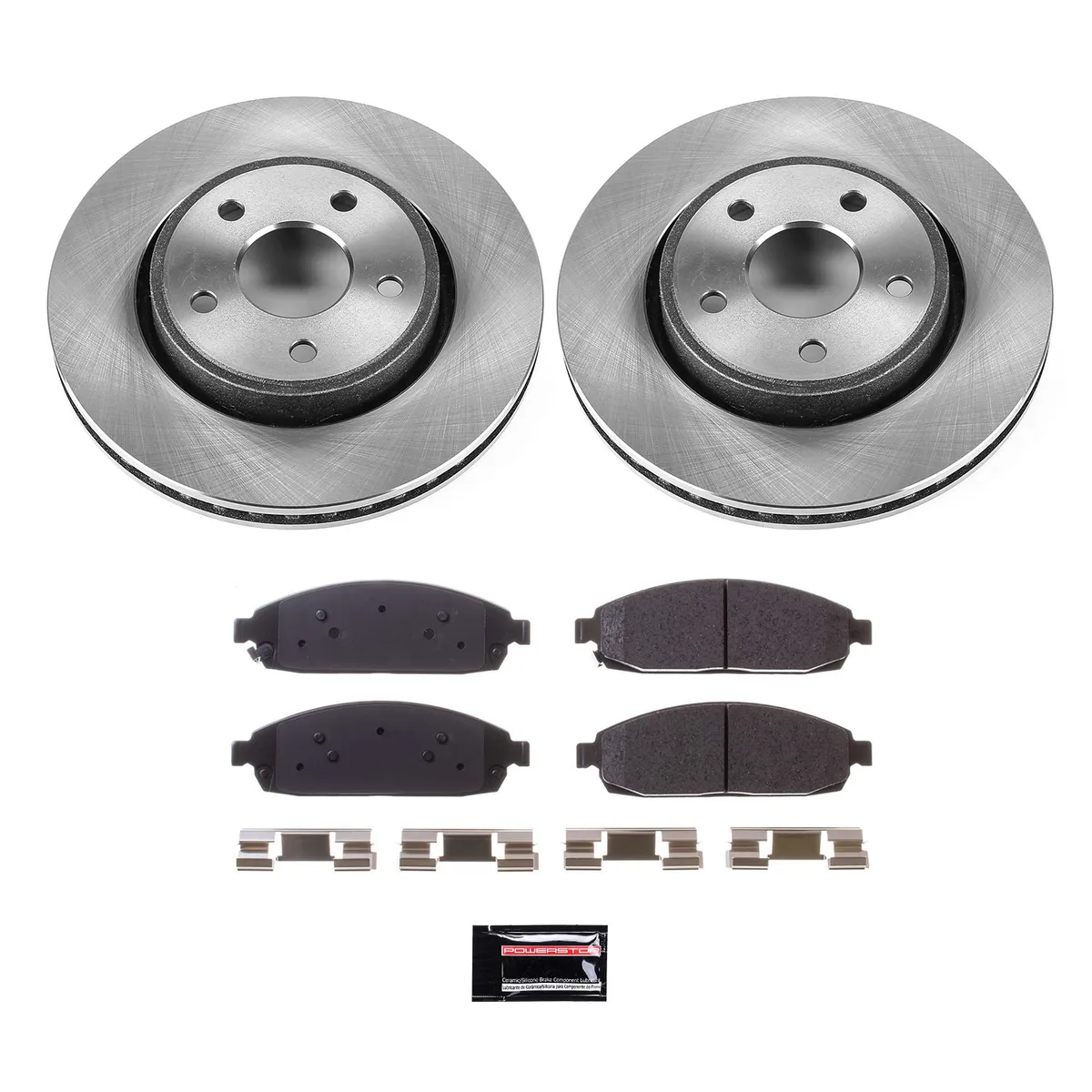 Autospecialty Brake Kit Front 2006-2010 Jeep Commander 2005-2010 Jeep Grand Cherokee product image