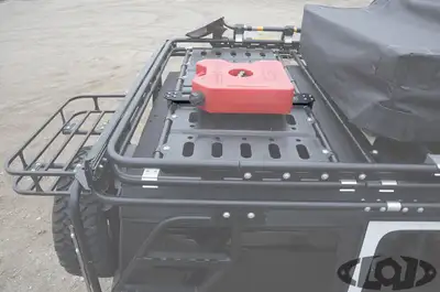 LoD Offroad Destroyer Roof Rack Rotopax Mount (Black Powder Coated)