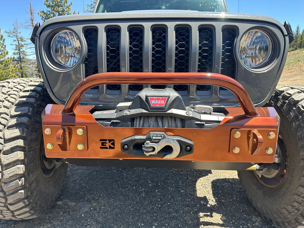 Gauntlet Front Bumper w/Bull Bar Tube for Jeep JL/JT (2018+) product image