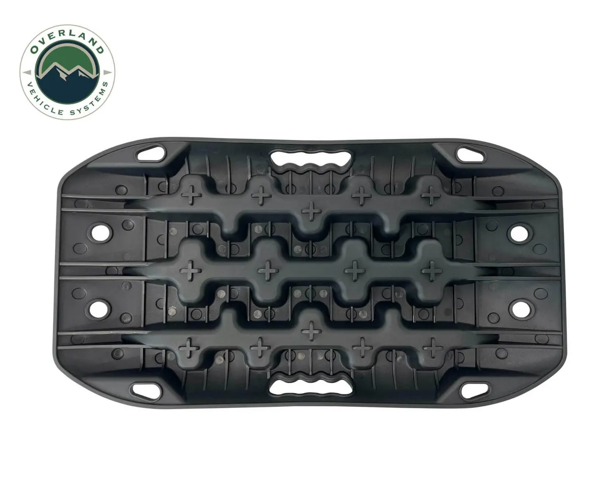 Overland Vehicle Systems Recovery Ramp Small With Pull Strap and Storage Bag - Black product image