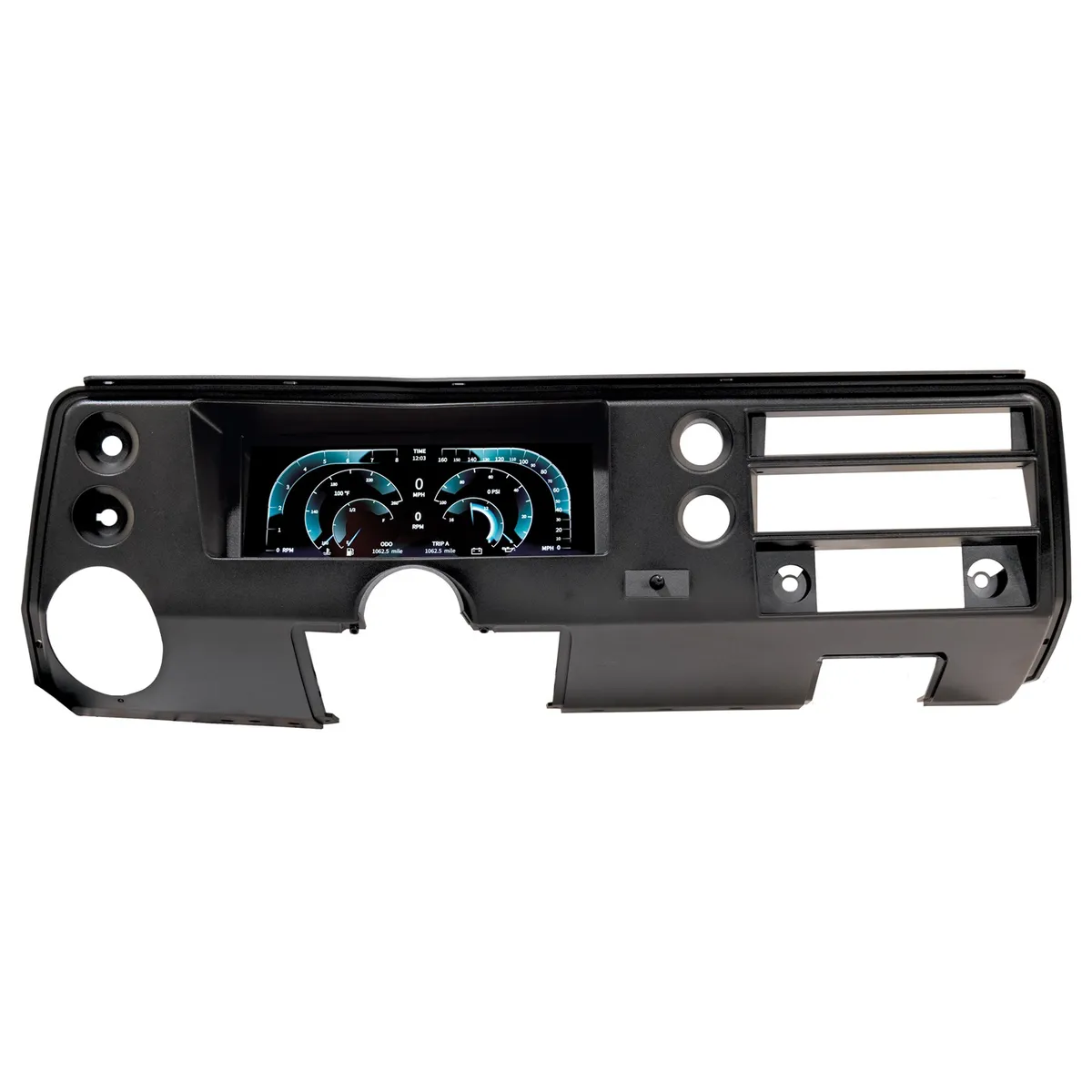 68 Chevelle Invision Lcd Dash Kit Direct Fit Digital Dash 12.3in Display Incl Brackets product image