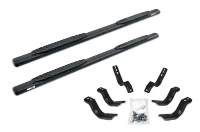 Go Rhino Go Rhino 684415580T - 4 OE Xtreme Side Steps with Mounting Brackets Kit - Textured Black
