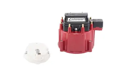 Proform Engine Distributor GM HEI Coil Cap and Rotor Kit Red Cap Proform