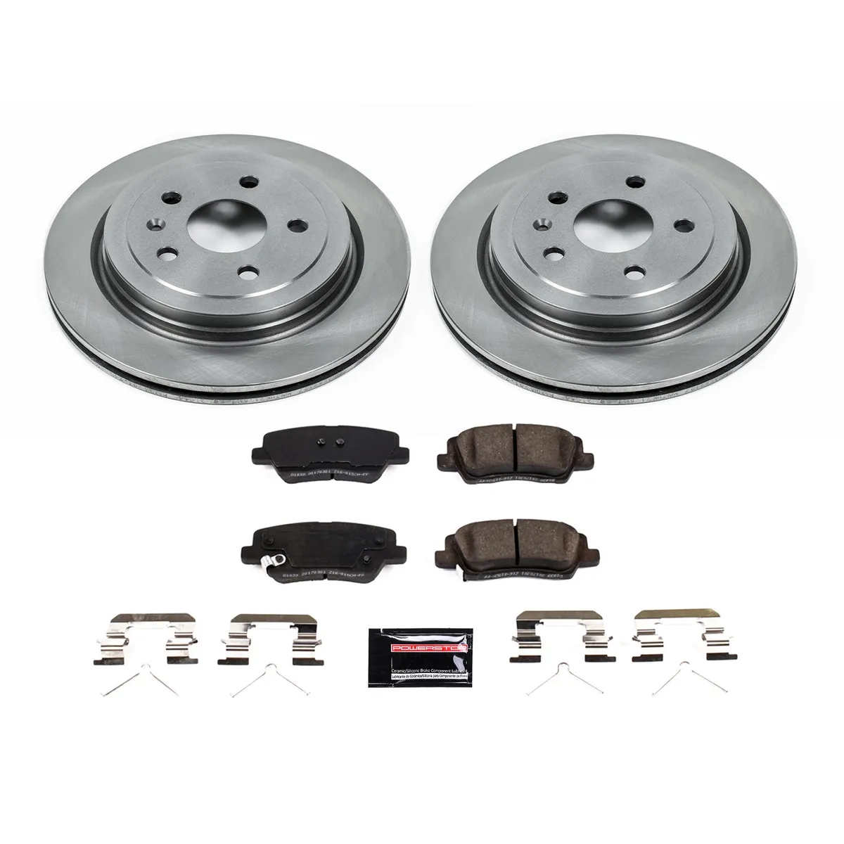 Z17 Direct Replacement Kit: Rotors; Ceramic Pads W/Hardware product image