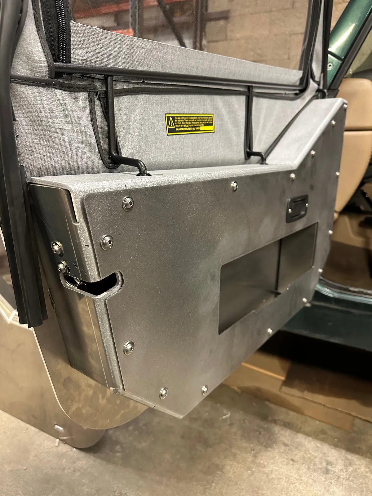 Aluminum Half Door Set (2) for Jeep TJ Wrangler (1997-2006) product image