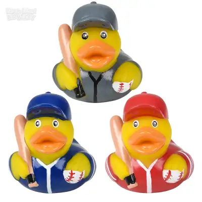 No Brand 2\" Baseball Rubber Duckies