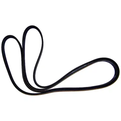 Crown Automotive Jeep Replacement Accessory Drive Belt 1981-1982 SJ, J-Series w/o A/C w/ Manual Steering;1983-1986 SJ, J-Series w/ Power Steering;