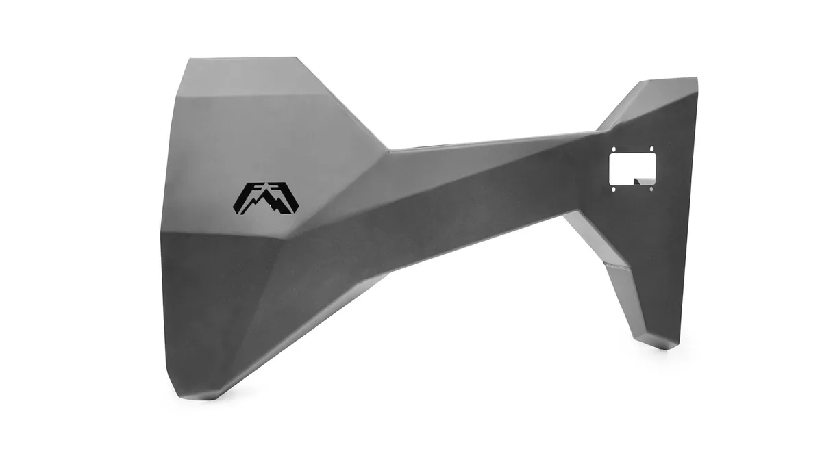 99-04 F250 F350 Fab Fours Elite Front Bumper w Full Grille Guard product image