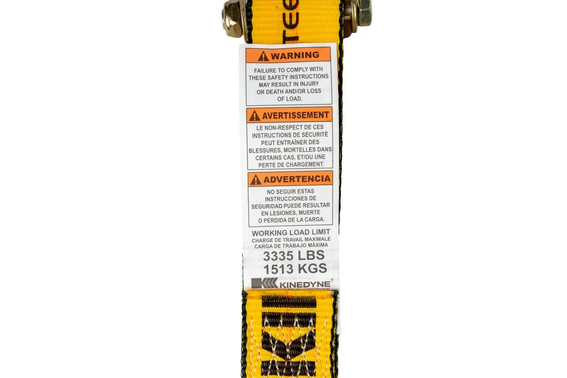 Bulletproof Heavy Duty 2in Ratchet Strapyellow product image
