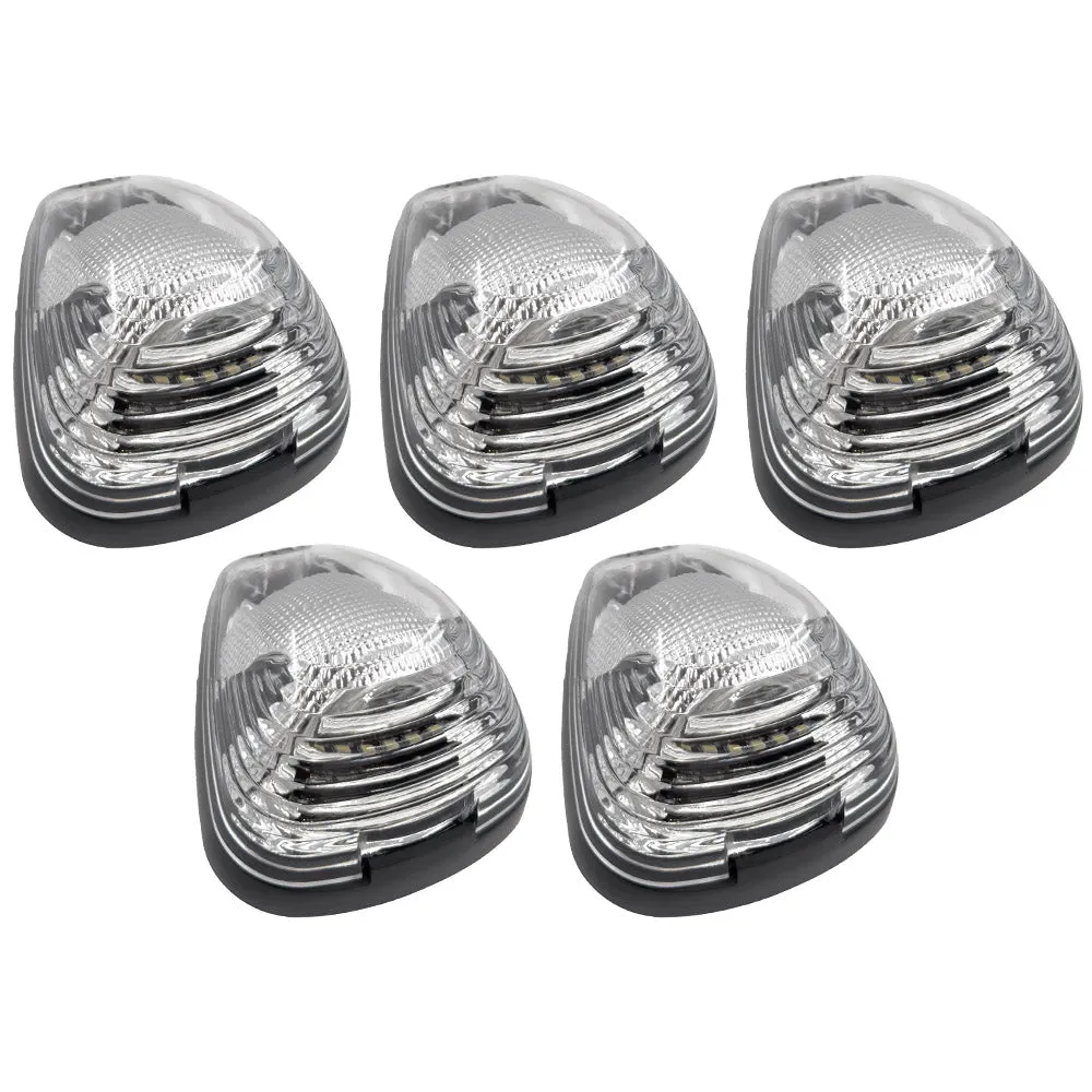 Ford 99-16 Super Duty 5-Piece Ultra Bright RGB Multi-Colored LED Cab Roof Lights Bluetooth App - Multiple Lens product image