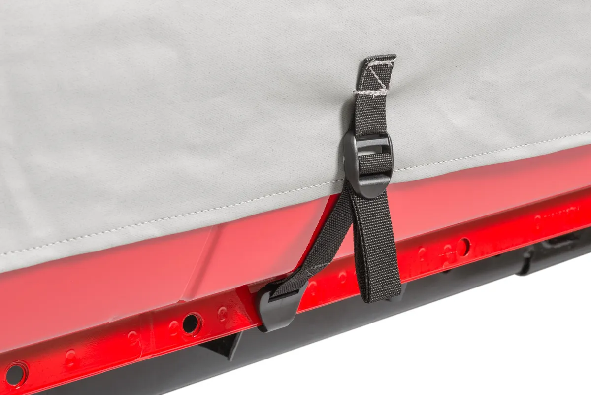 Jeep JL Full Door Cab Cover For 18-2024 Wrangler JLU 4 Door Gray Denim All Top/Top Hardware Removed MasterTop product image