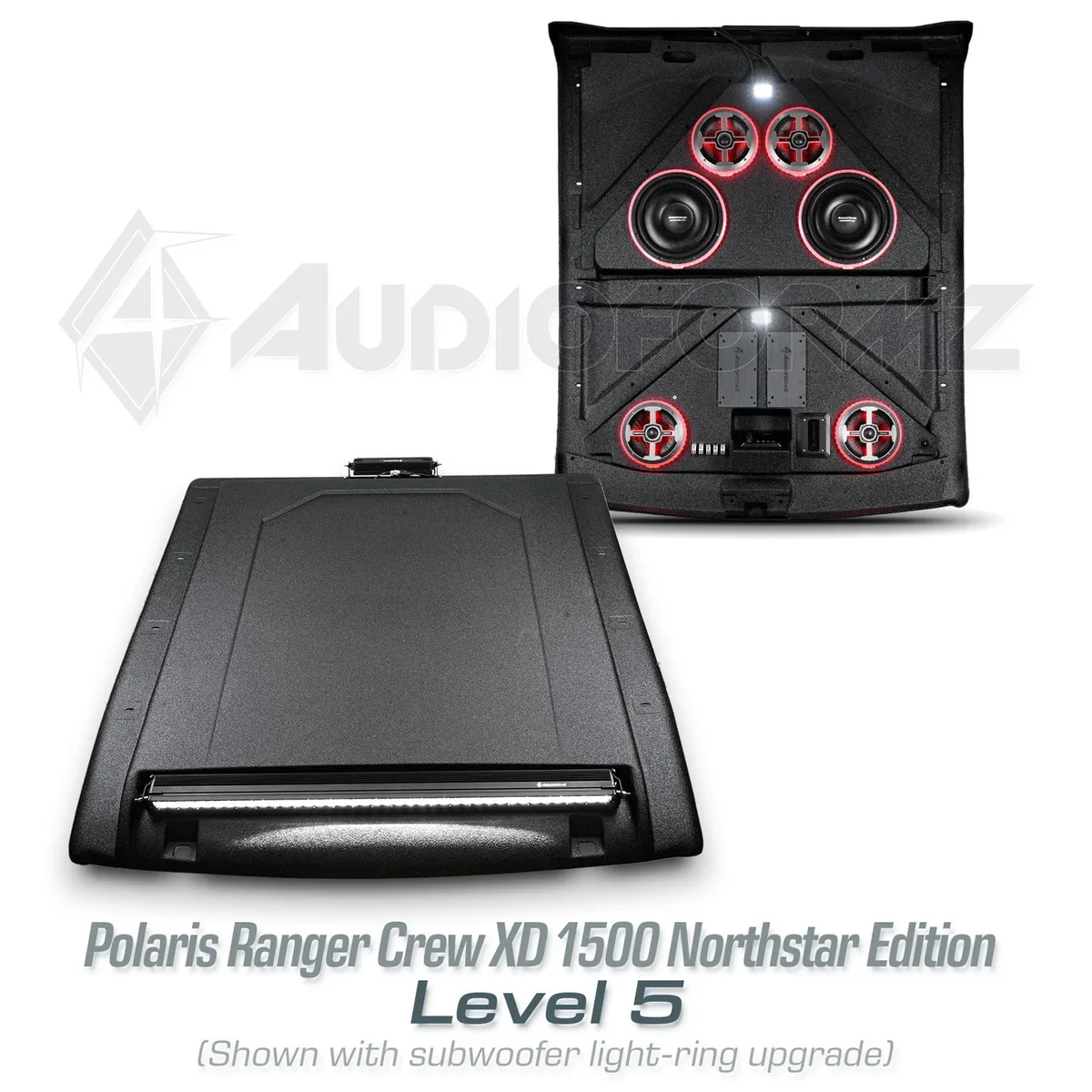24c Polaris Ranger Crew Northstar/Cab xd 1500 Stereo Tops (4door) Level 5 product image