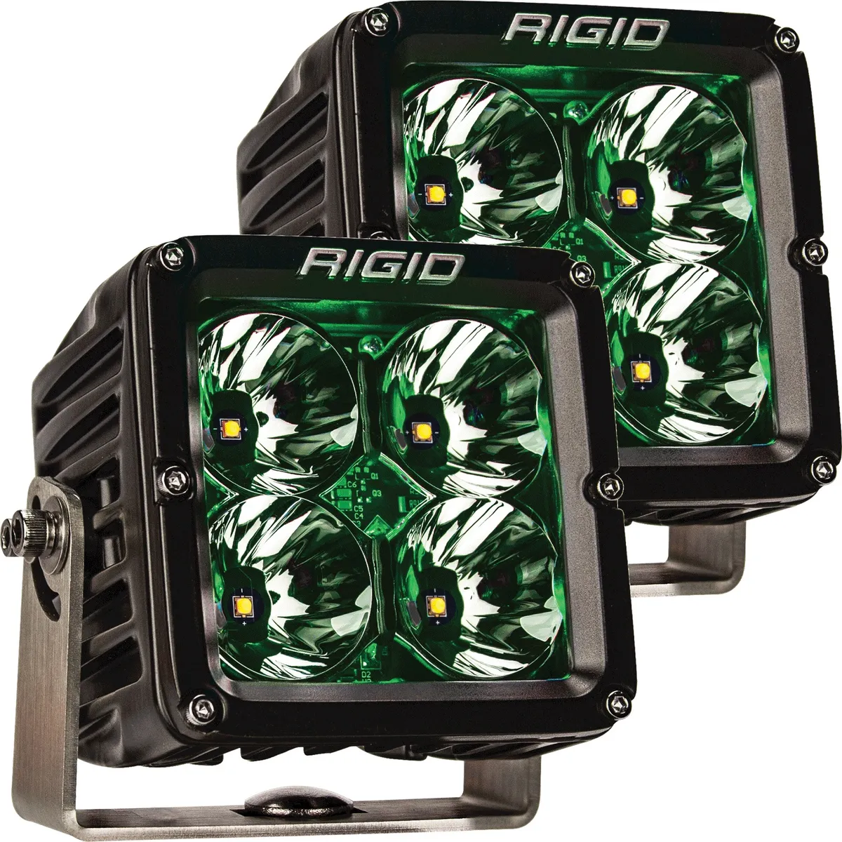 The stylish versatility of the RIGID Radiance lighting family just got better with Radiance+RBGW XL Pod Lights. These pods are featured packed and provide the user with the ability to toggle between eight available backlight options. product image