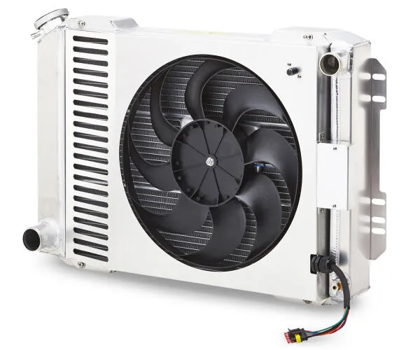 Slim-Fit Radiator System Mopar 1970-74 E-Body, 60-88 A/B-Body Manual Transmission Proform product image