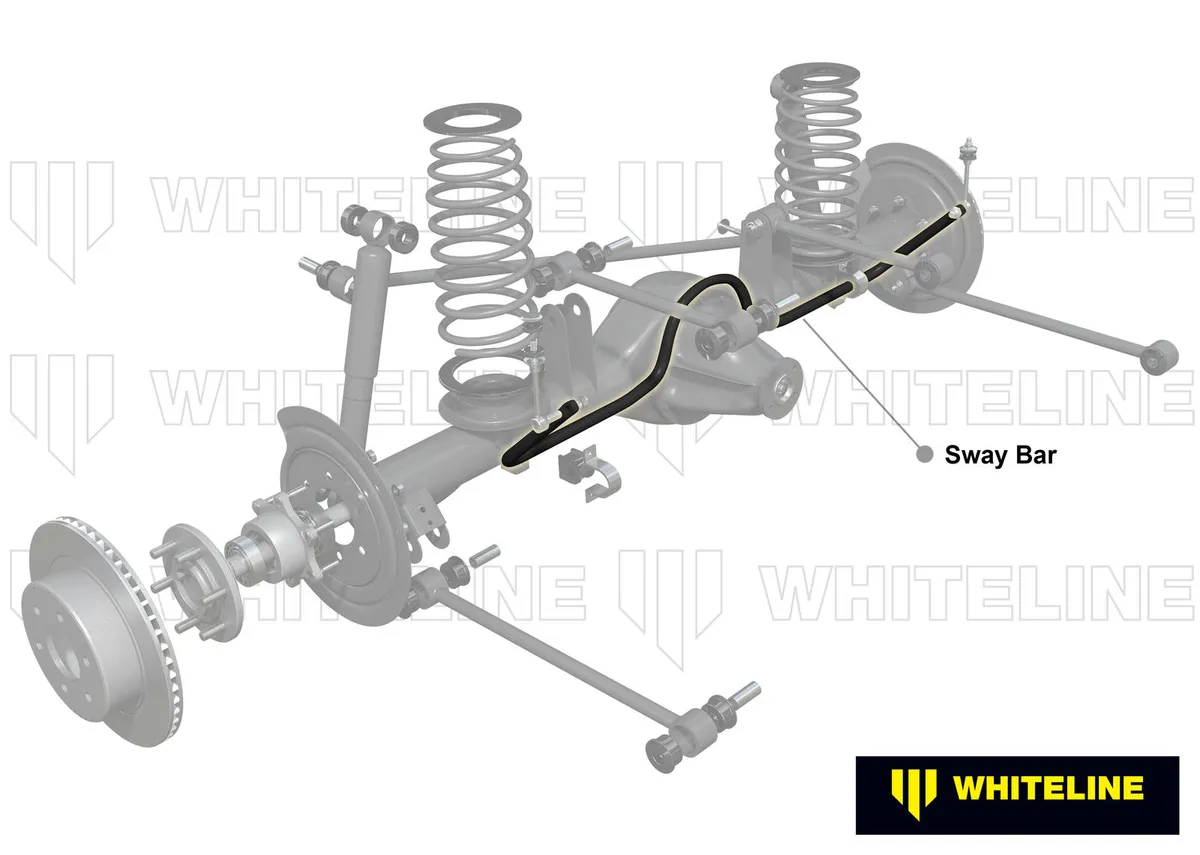 Whiteline Rear Sway Bar - 24mm 3 Point Adjustable
