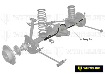 Whiteline Rear Sway Bar - 24mm 3 Point Adjustable
