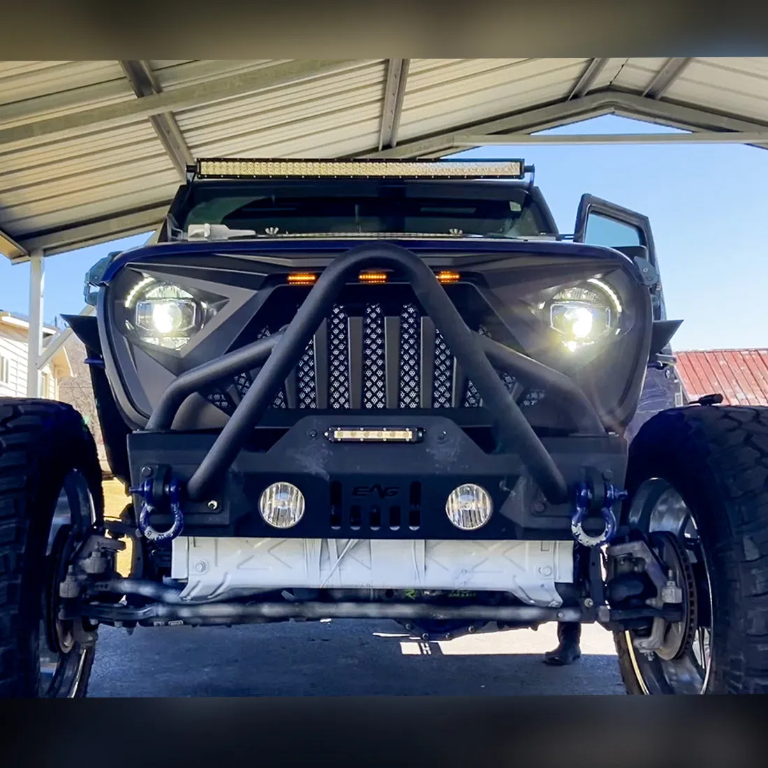 9 Inch Round Halo DRL LED Headlights w/ Start-Up Animation For 18+ Jeep Wrangler JL & Gladiator Jt(Dot Approved) product image