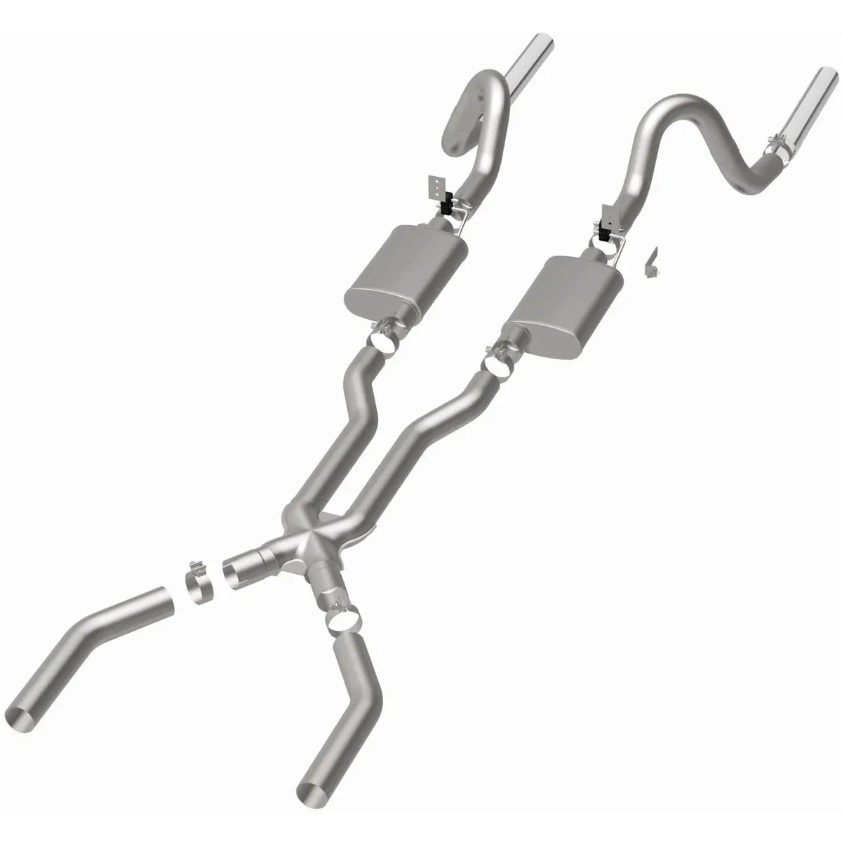 MagnaFlow 1964-1966 Ford Mustang Street Series Crossmember-Back Performance Exhaust System product image