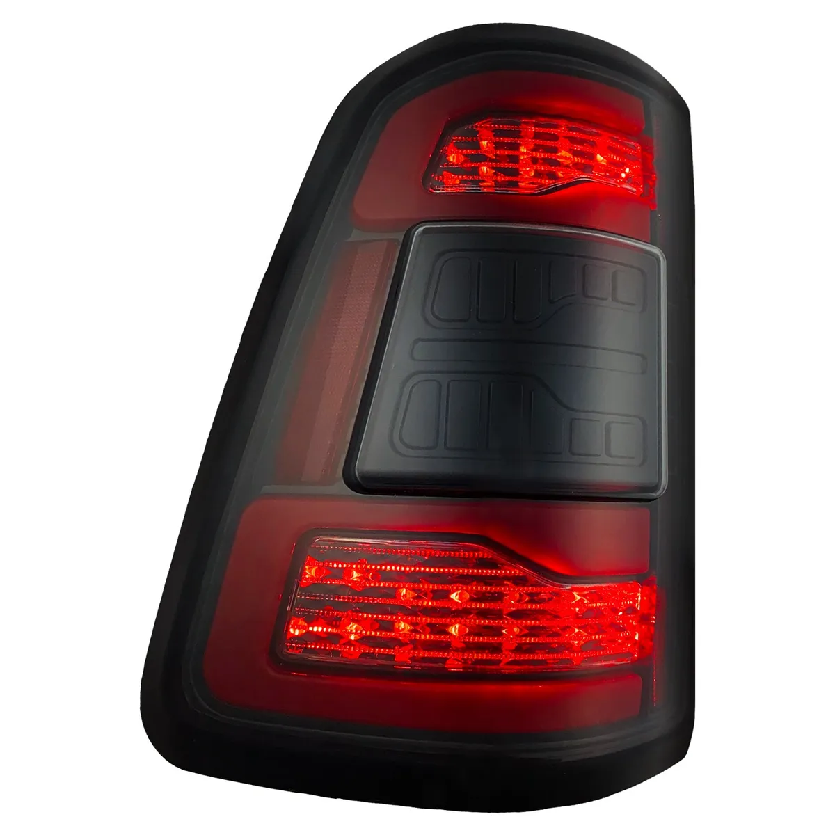 Dodge 19-20 RAM 1500 And 20-21 RAM 25003500 Oled Tail Lights Replaces Factory OEM LED Tail Lights - Smoked Lens product image