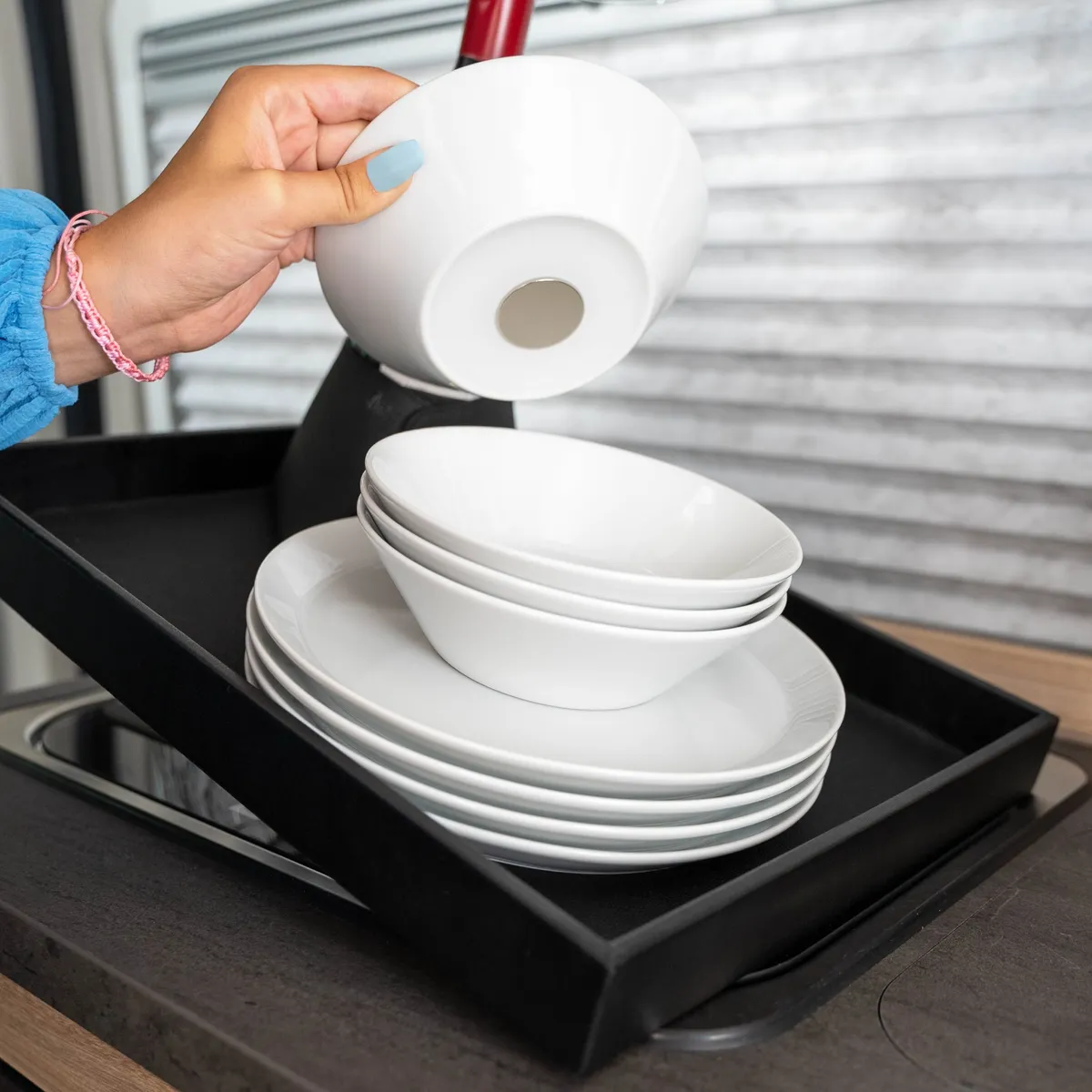 Magnetic porcelain tableware set CLASSIC product image