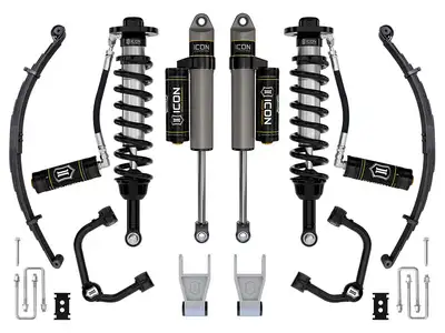 ICON Vehicle Dynamics ICON 2021-2025 Ford F-150 Tremor, 2.5-3" Lift, Stage 3 Suspension System, Tubular, w/ Leaf Packs