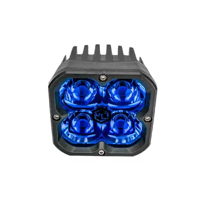 Vivid Lumen Industries FNG 3 Intense Blue 3 Inch 20W Spot Light Pod Each Vivid Lumen
