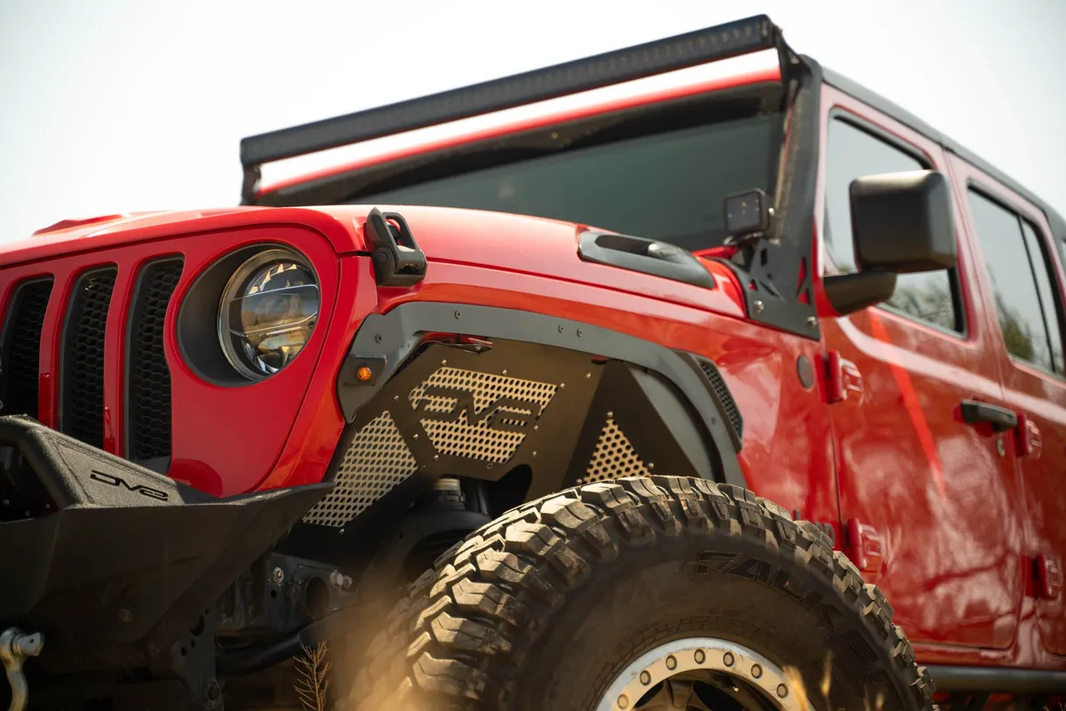 DV8 Offroad Front and Rear Fender Deletes - JL product image