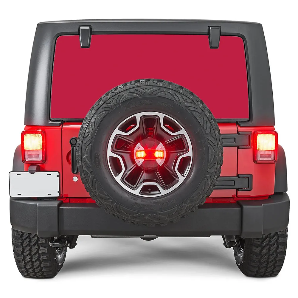 Flame Red Rear Window Decal product image