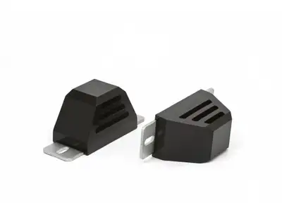 Daystar 3in tall 4-1/2in long 2-1/2in wide slotted mounting plate competition style High Impact Polyurethane Increased Strength Compared to Stock Rubber Bump Stops Prevents Damage To Shocks And Springs