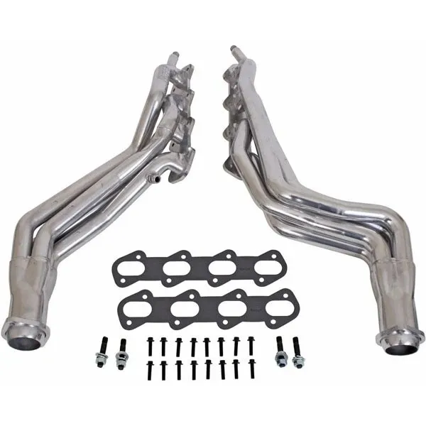 Ford Mustang Cobra 1-5/8 Long Tube Exhaust Headers Polished Silver Ceramic 96-98 product image