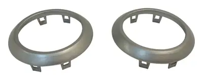 Crown Automotive Jeep Replacement RT Off-Road - Plastic Brushed HVAC Vent Accents