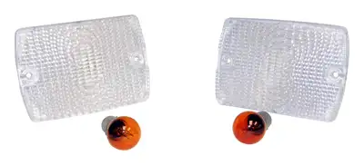 Crown Automotive Jeep Replacement RT Off-Road - Plastic Amber Parking Light Kit