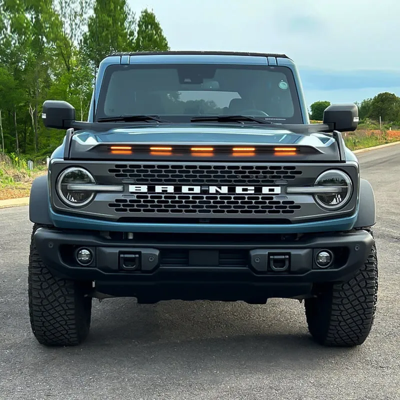 Front Hood Protector with DRL and Turn Signals for 2021-2026 Ford Bronco product image
