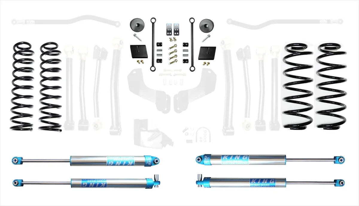 Jeep Wrangler JL 2.5 Heavy Duty Enforcer Overland Lift Stage 4 Plus With EVO Spec King 2.5 Shocks product image