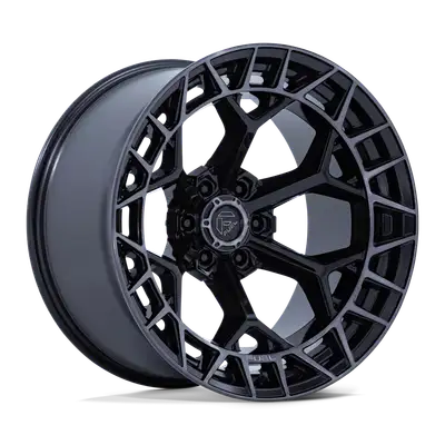 KMC Wheels Fuel Wheels | Charger | Gloss Black Brushed Dark Tint