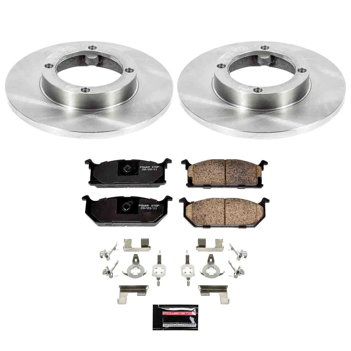 Z17 Direct Replacement Kit: Rotors; Ceramic Pads W/Hardware product image