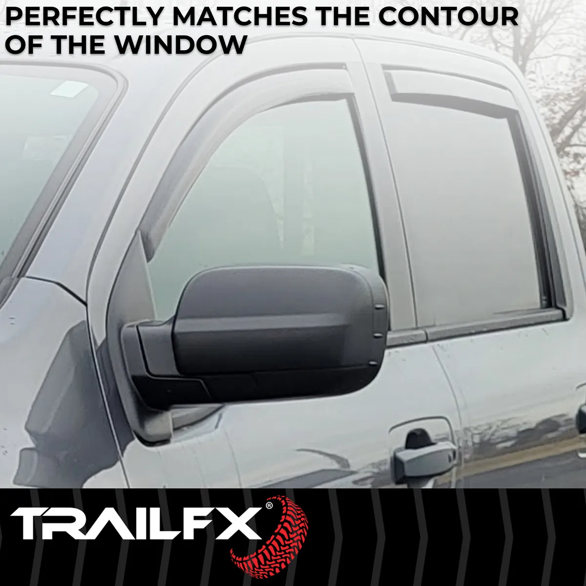 Tfx Inchannel Wndw Vents Smoke 4pc product image