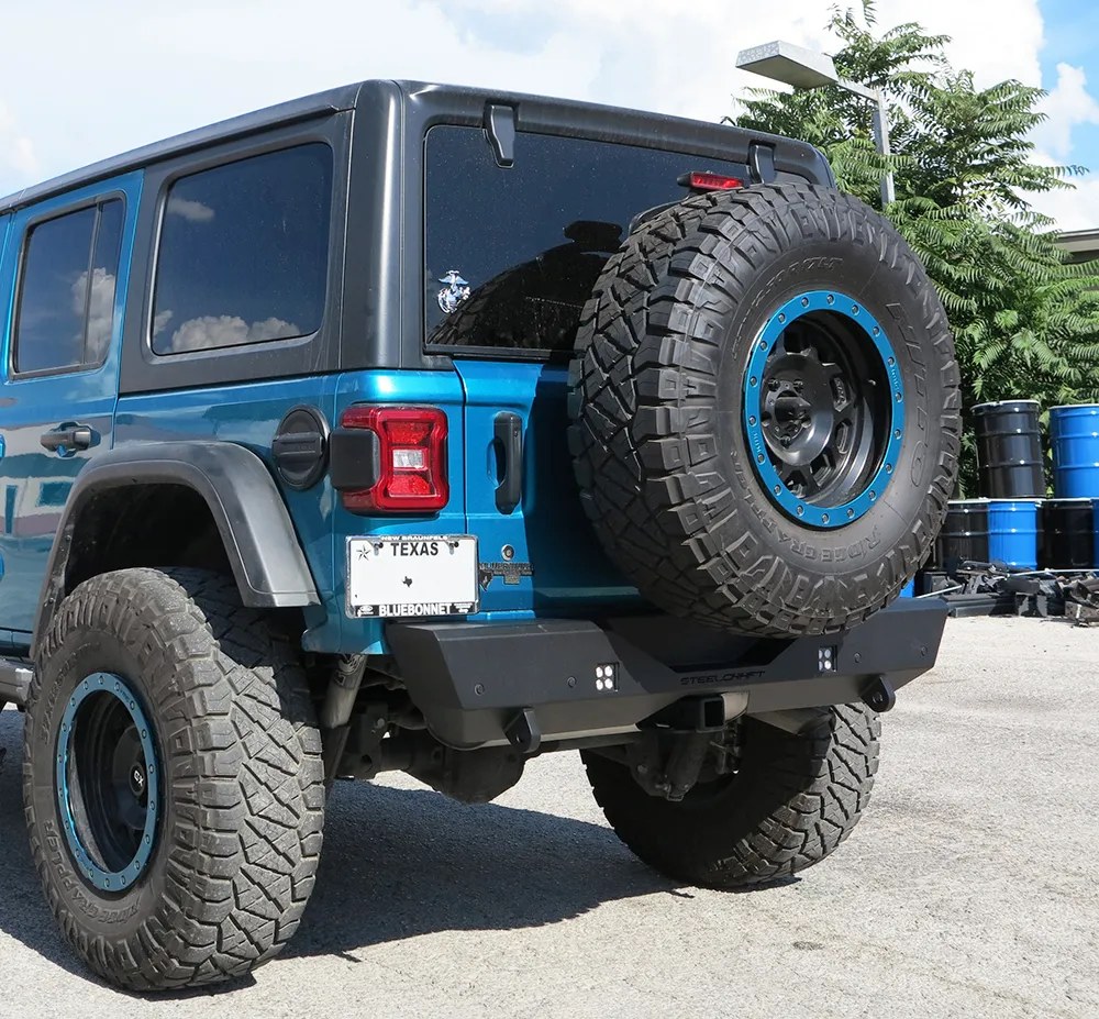 Steelcraft - Mid-Width Rear Bumper - Fine Textured Black - 65-92530 product image