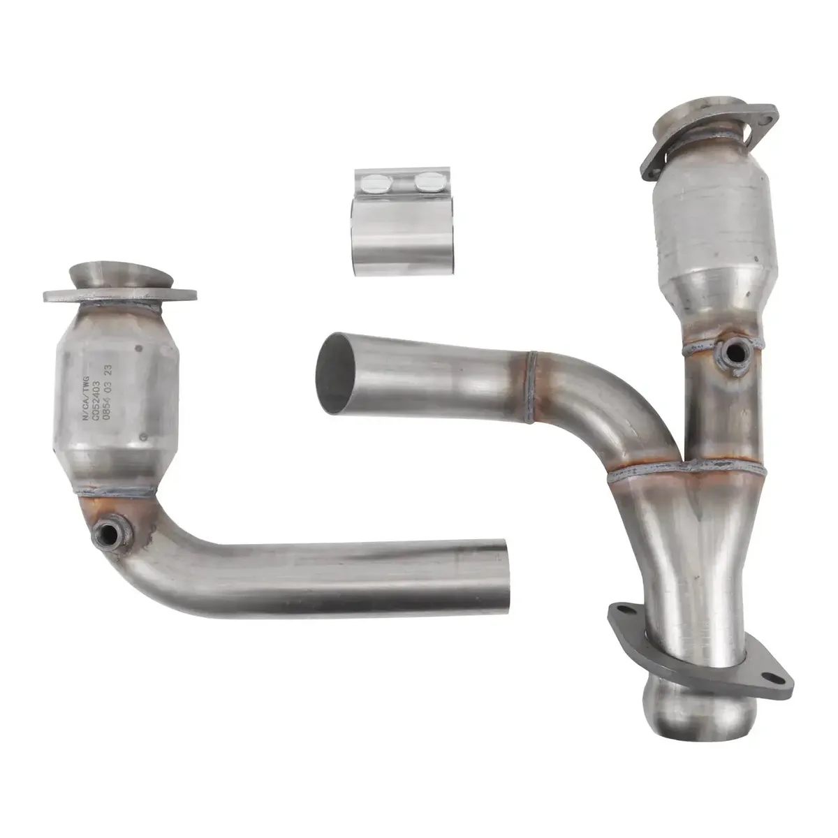 2009-2023 RAM 1500 Hemi 5.7l High Flow Mid Pipe With Catalytic Converters For 1950 Series lt Headers product image