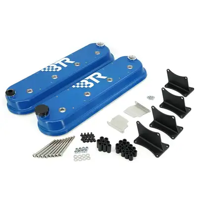 Brian Tooley Racing Blue LS Valve Covers w/Coil Mounts