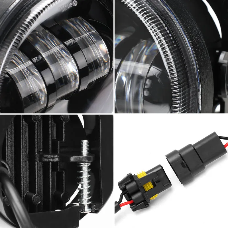 "Jeep JK 7"" Headlights, 4"" Fog Lamps, Front Turn Signals, Fender Turn Signals & Taillights" product image