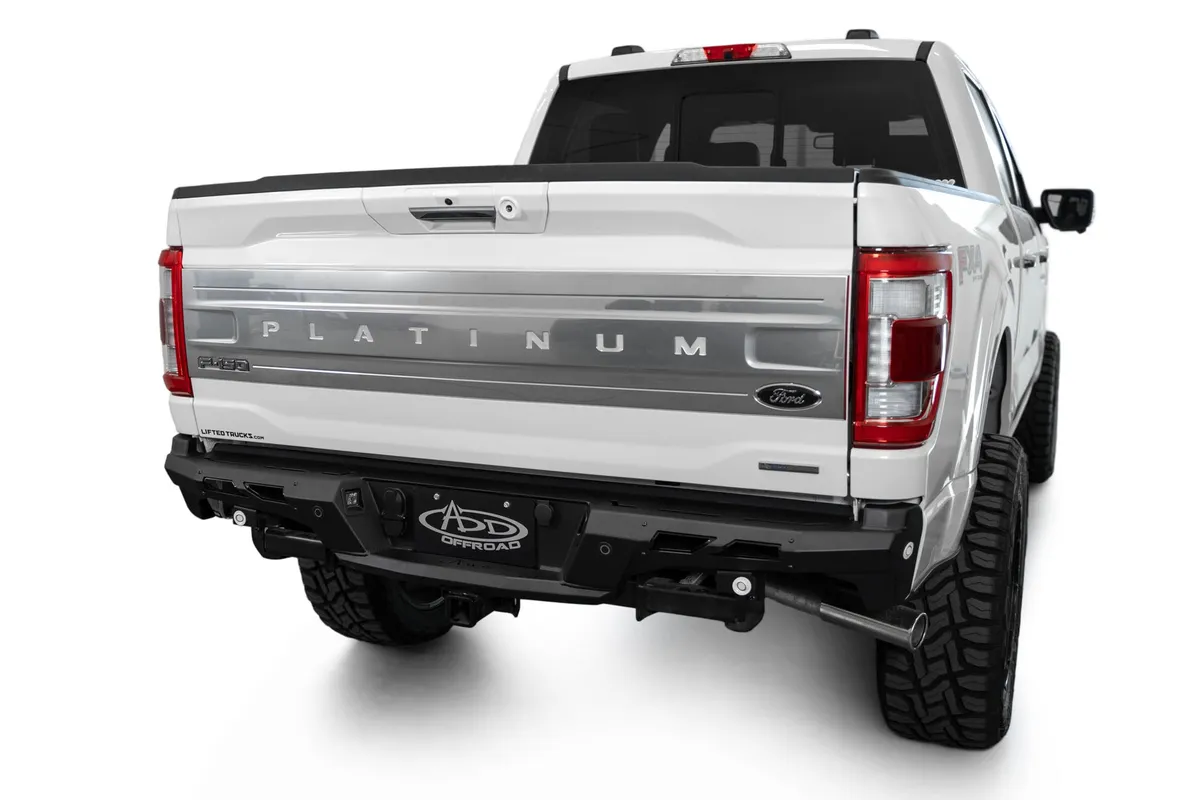 2123 F150(Excl Raptor) Black Label Rear Bumper product image