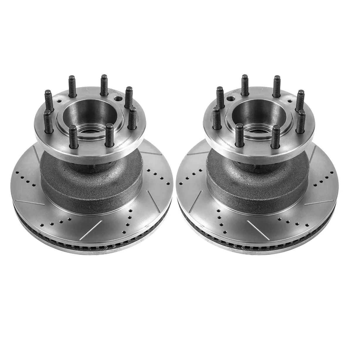 Drilledslotted Rotor Pair f - 2015-08 E350 Super Duty 2015-08 E450 Superduty product image