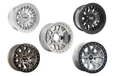 DIRTY LIFE Dirty Life Beadlock Wheel Package - JT/JL/JK