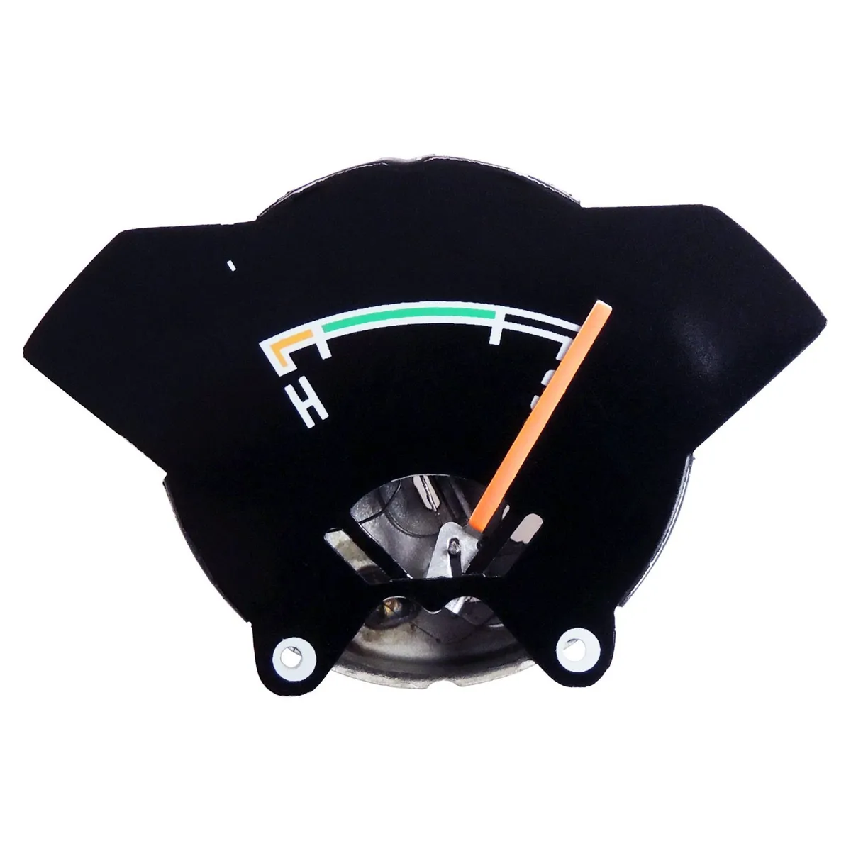 Crown Automotive Jeep Replacement Crown Automotive Jeep Replacement J8126928 Temperature Gauge for 1976-1984 Jeep SJ, J-10, J-20, Black w/ Orange Needle