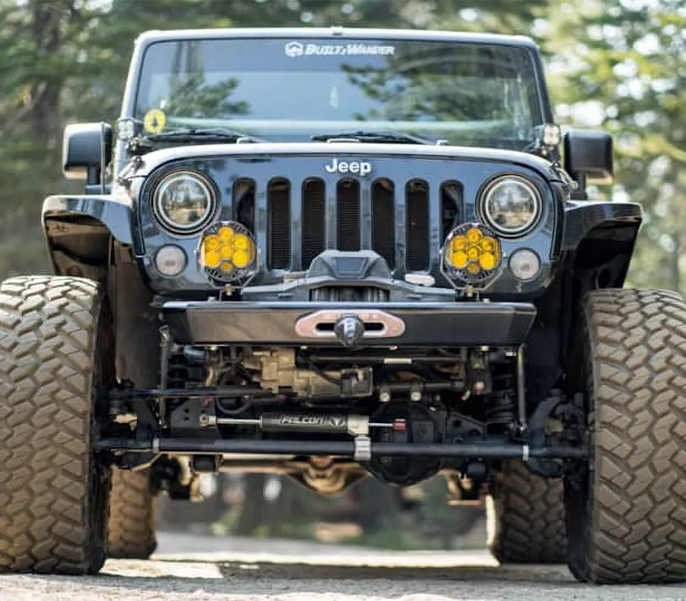 0718 Wrangler Legacy Front Bumper Witho Hoop Raw product image