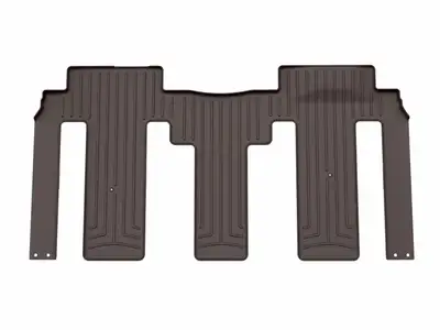 Weathertech FloorLiner™ HP; Cocoa; Rear and Third Row; 1 Piece;
